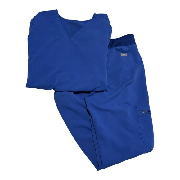 Figs Technical Collection Zamora Jogger Casma 3 Pocket Nursing Scrubs‎ Set - Picture 1 of 10